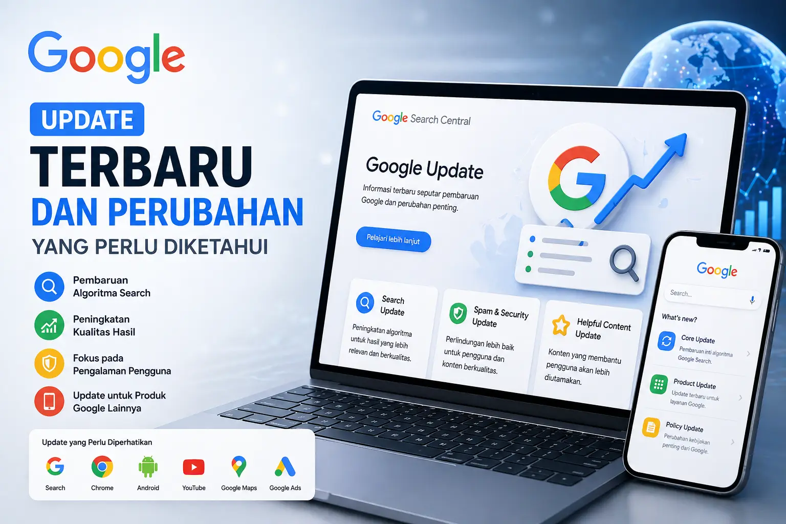 Google update terbaru