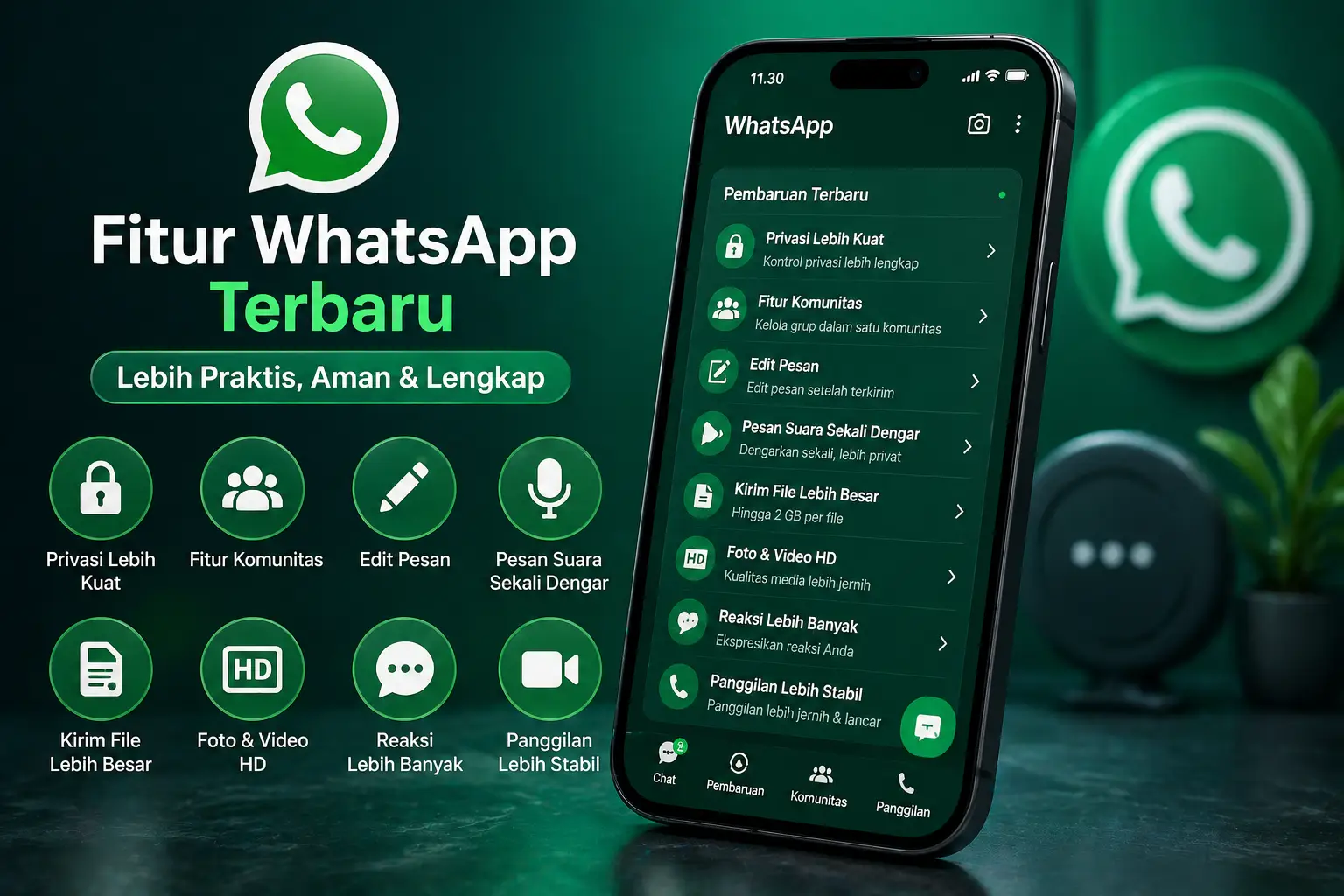 Fitur WhatsApp terbaru